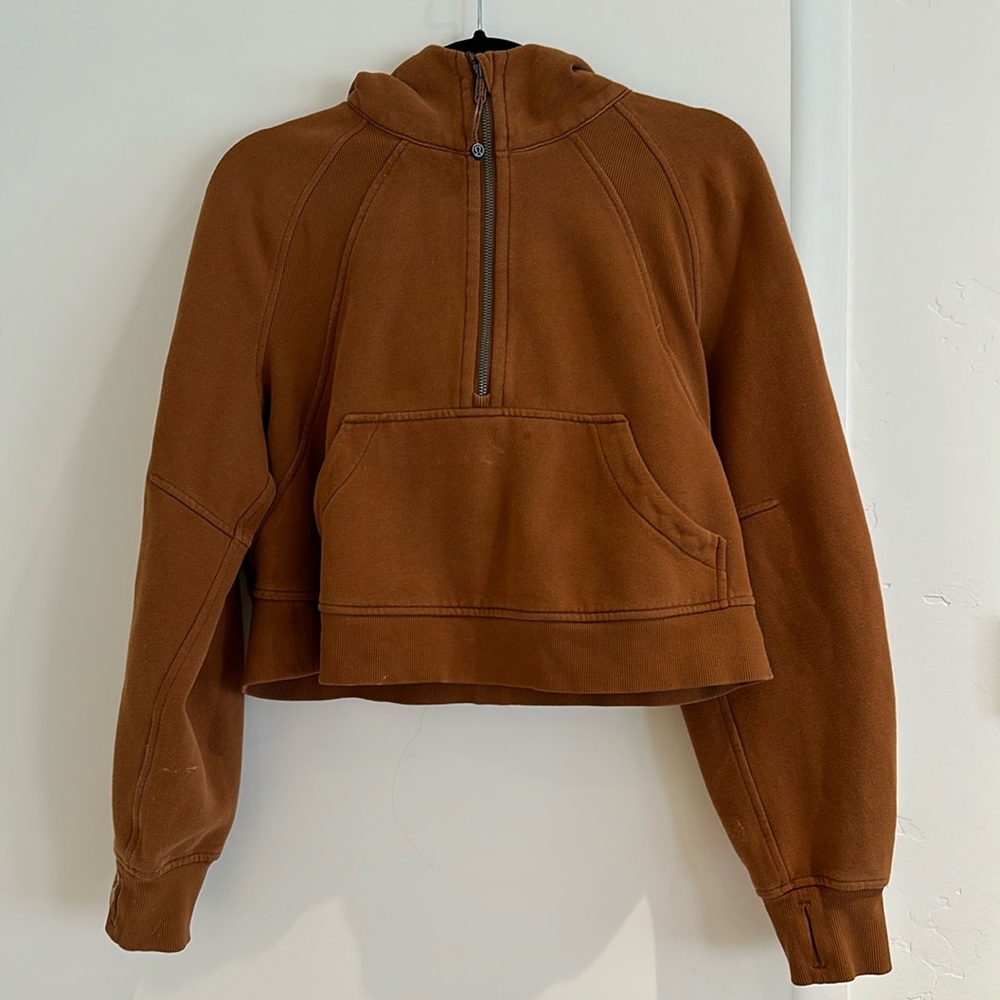 Lululemon Scuba Oversized Half - Zip Hoodie XS/S